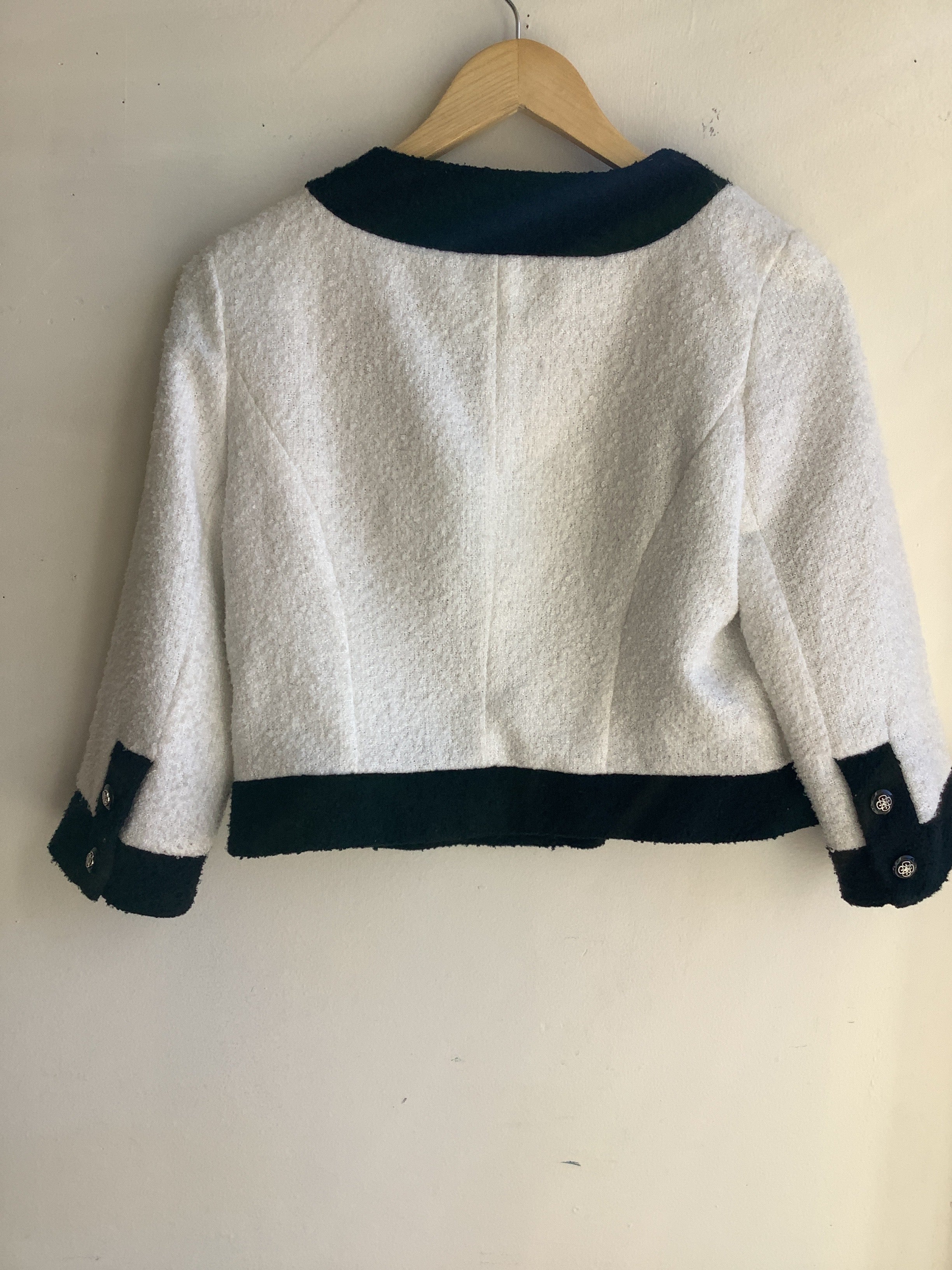 Ricki’s Black & White Cropped Jacket