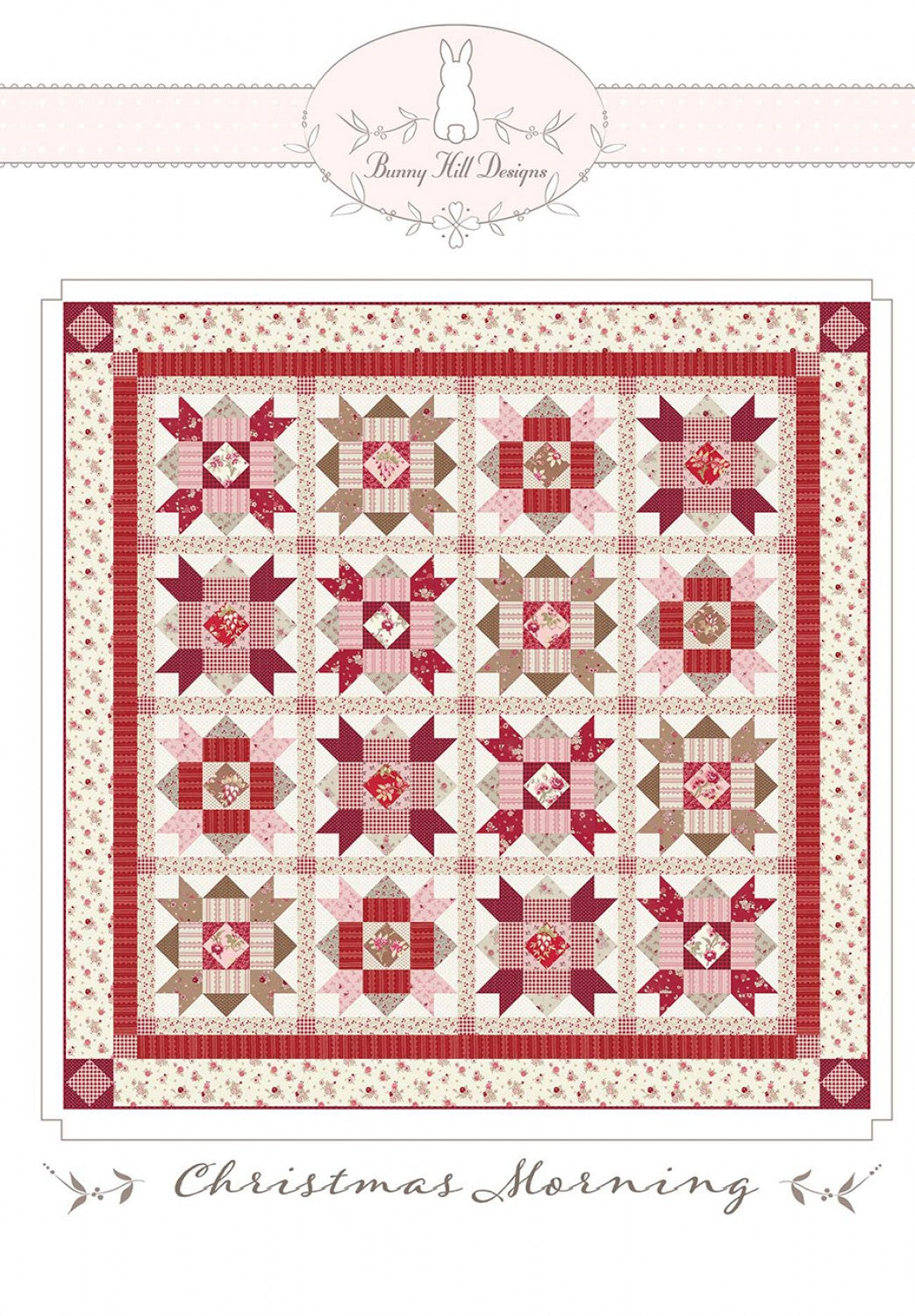 Christmas Morning Quilt Pattern by Bunny Hill Designs