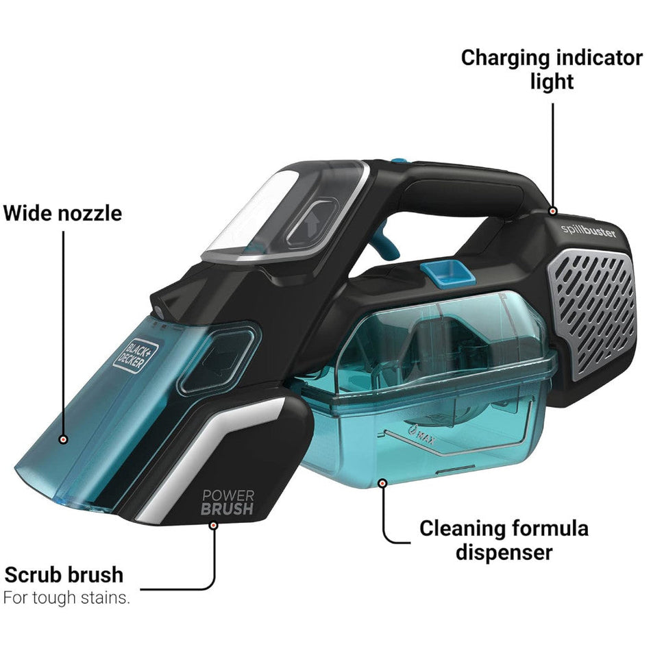 BLACK+DECKER BHSB320JP Spillbuster Portable Carpet Cleaner