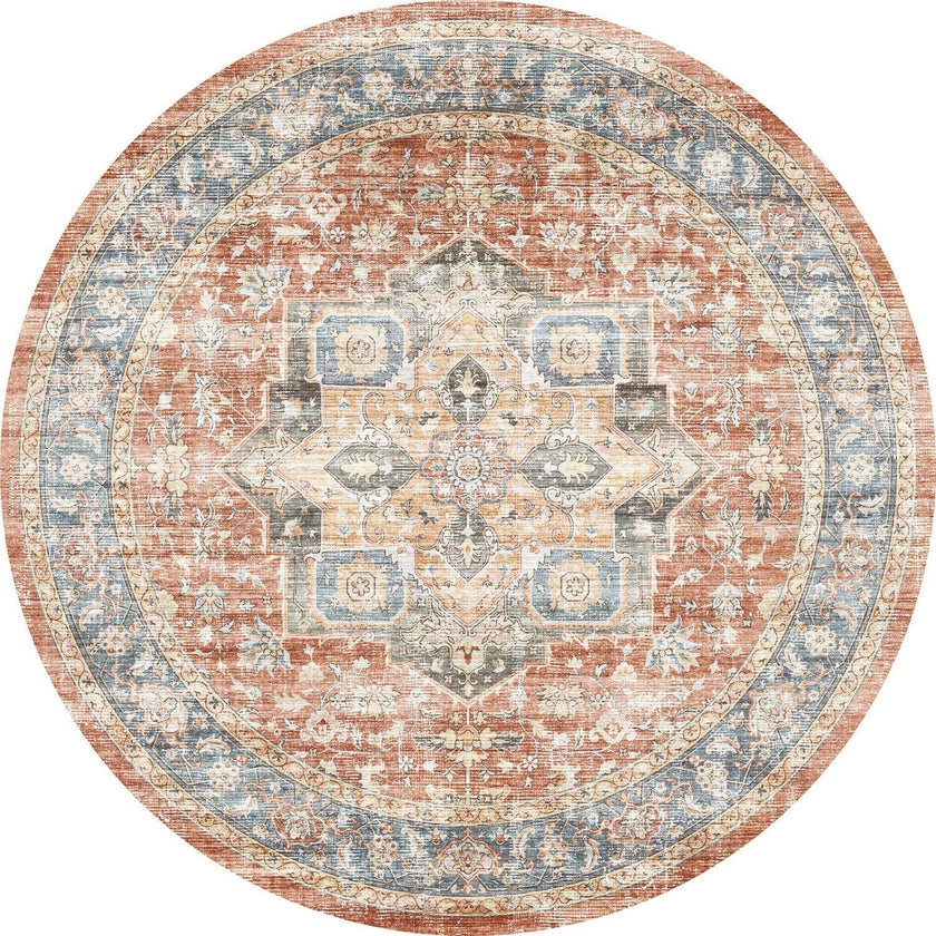 Rivka Terracota Ocean Rug