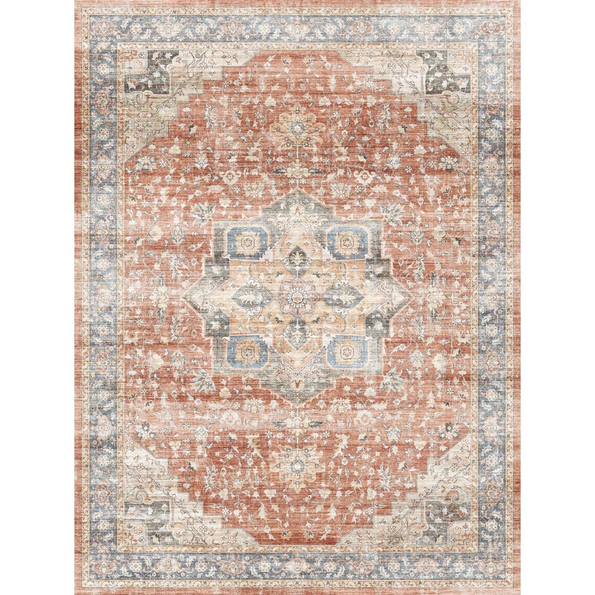 Rivka Terracota Ocean Rug