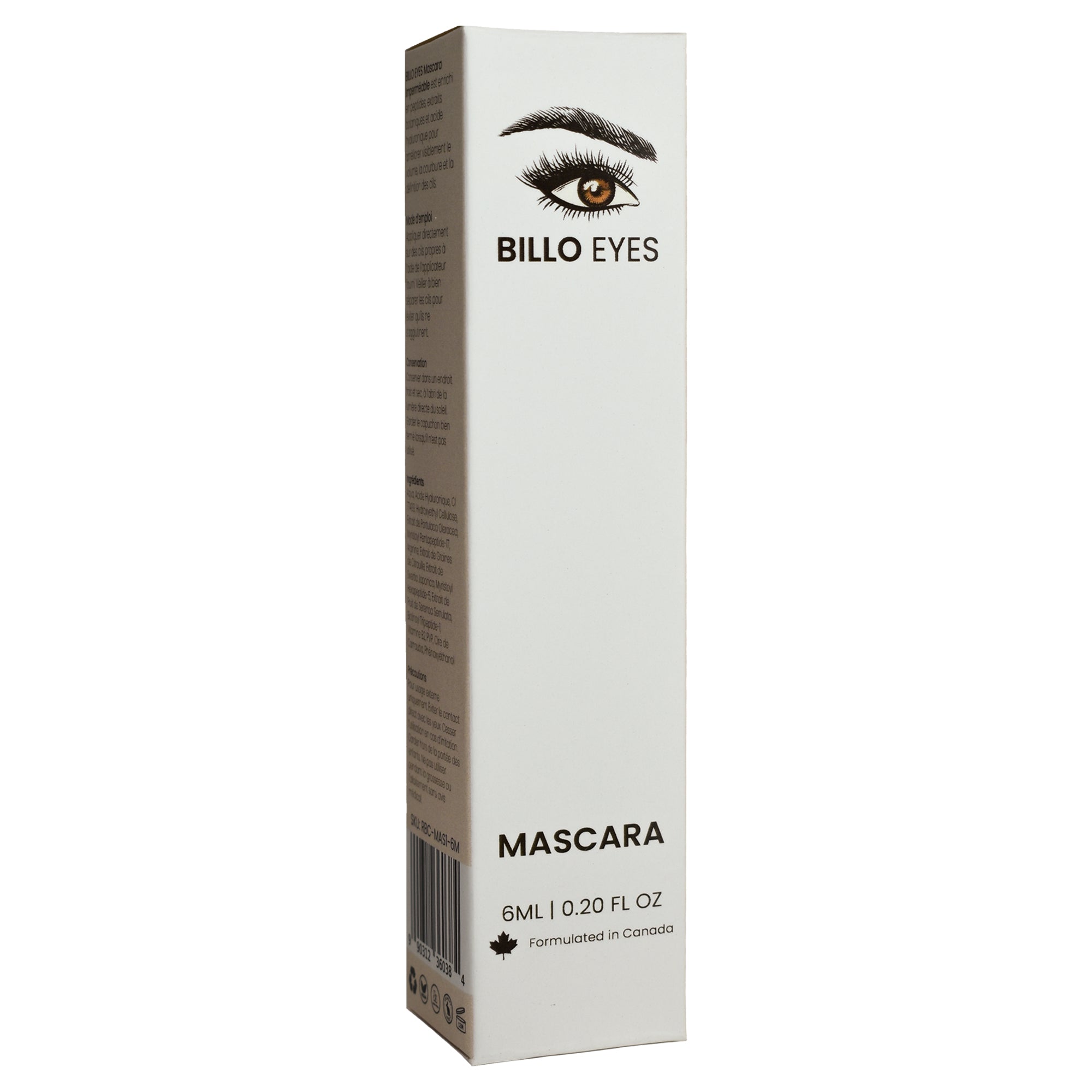 BILLO EYES, MASCARA, 6ML (0.2 FL OZ)