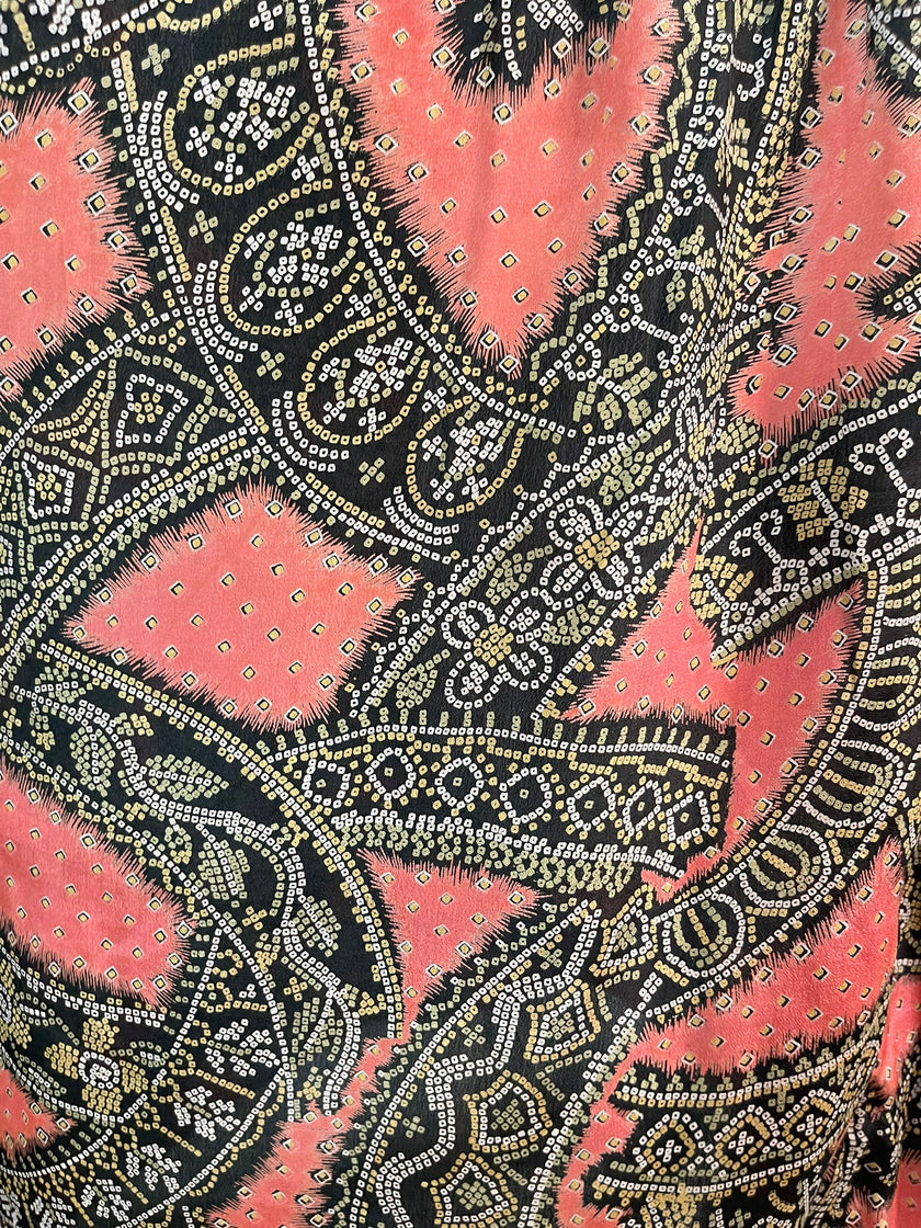 PRC6420 Avatar Pure Silk Maxi Kaftan