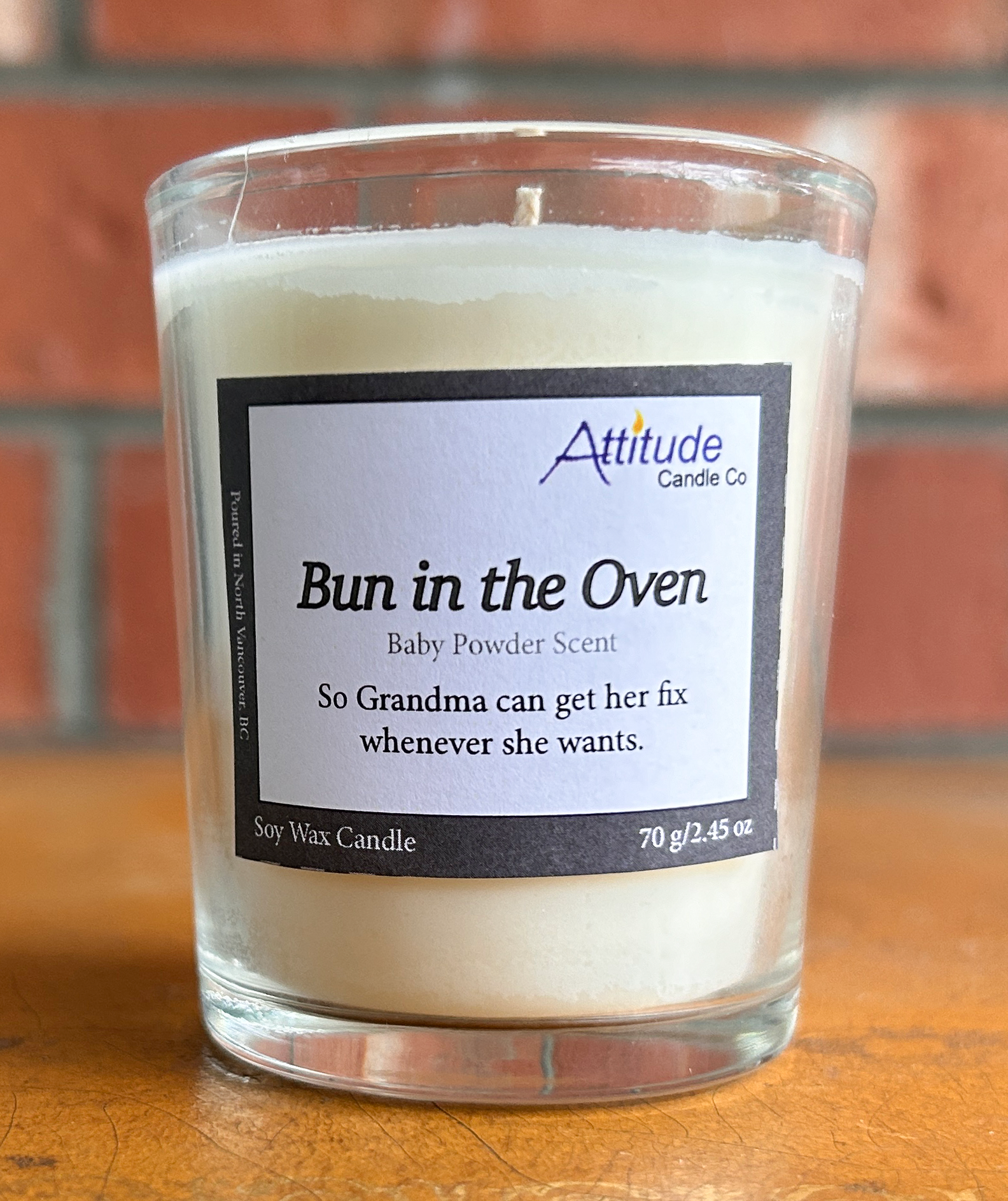 Bun in the Oven - Baby Powder Scented Candle