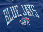 Toronto Blue Jays Throwback Arch Crop T-Shirt