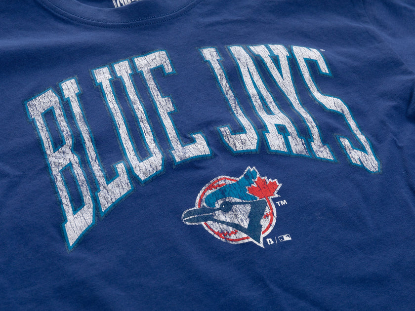 Toronto Blue Jays Throwback Arch Crop T-Shirt