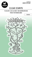 BL Clear Stamp Cheers By Laurens 105x74x3mm 1 PC nr.353