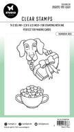 BL Clear Stamp Bonbon Dog By Laurens 105x74x3mm 2 PC nr.354
