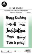 BL Clear Stamp Hooray! Essentials 132x94x3mm 7 PC nr.414