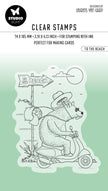 BL Clear Stamp To The Beach By Laurens 80x64x3mm 1 PC nr.456