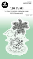 BL Clear Stamp Chilling Sloth By Laurens 91x63x3mm 1 PC nr.459
