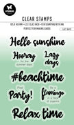 BL Clear Stamp Lazy Days By Laurens 131x90x3mm 7 PC nr.462