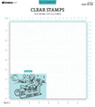 BL Clear Stamp Snowman By Laurens 89x64x3mm 1 PC nr.489
