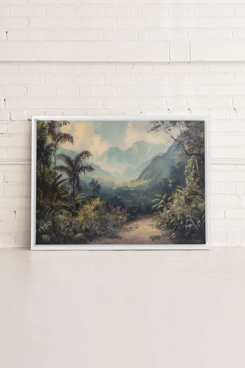 GOLDEN REALM, Oeuvre sur toile étirée