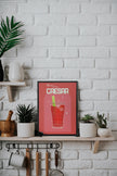 BLOODY CAESAR, Oeuvre sur toile étirée