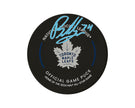 Bobby McMann Autographed Toronto Maple Leafs Official Game Puck
