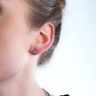 BOCHUM: Barely There, But Beautifully Noticeable Tiny Hoops in Silver