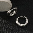 BOCHUM: Barely There, But Beautifully Noticeable Tiny Hoops in Silver