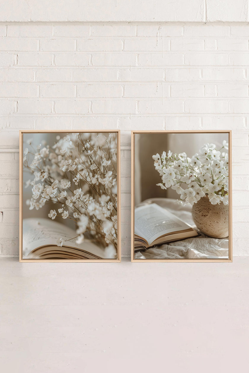 TIMELESS BEAUTY DUO (2 Oeuvres sur toile étirée)