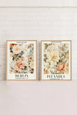 DUO ASSORTIMENT FLORAL (2 Oeuvres sur toile étirée)