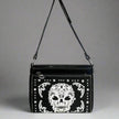 BOL Cross Body Sugar Skull Faux Leather Handbag