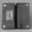 BOL Men's Chrome Plated Bifold Leather Wallet