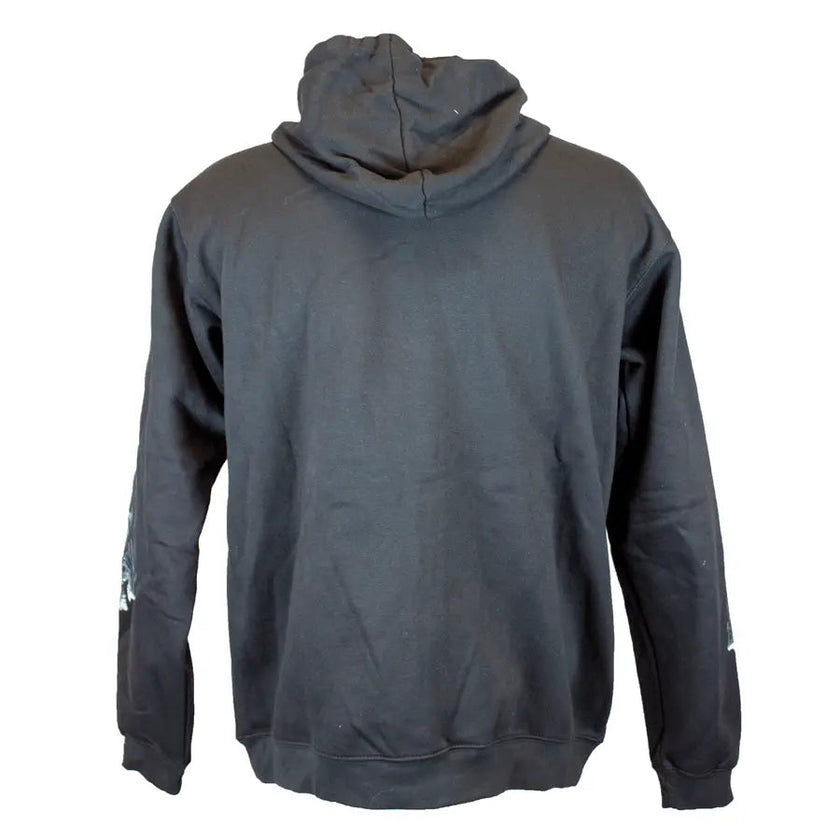 BOL Men's Head Butt Skulls Zipper Hoodie