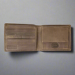 BOL Men's RFID Bifold Leather Wallet With Coin Pouch