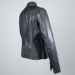 BOL Women's Basket Weave Accent Leather Jacket