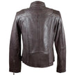 BOL Women's Basket Weave Accent Leather Jacket