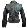BOL Women's Biker Leather Motorcycle Jacket