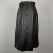 BOL Women's Brit Leather Flair Skirt
