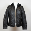 BOL Women's Detachable Hooded Leather Jacket