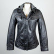 BOL Women's Removable Hood Leather Jacket