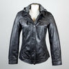 BOL Women's Removable Hood Leather Jacket