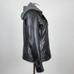 BOL Women's Removable Hood Leather Jacket