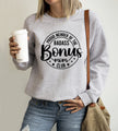 Bonus Mom Sweatshirt | Stepmom Crewneck | Blended Family Gift | Stepmother Sweater | Mother’s Day Gift for Bonus Mom