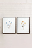 BOUQUET RUSTIQUE (2 Oeuvres sur toile étirée)