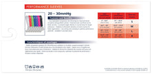 Sigvaris Men's Performance Sleeves Calf 20-30mmHg NA
