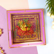 An Embroidered Christmas Square Pocket Pad