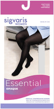 Sigvaris Women's Essential Opaque Pantyhose 30-40mmHg Women's Closed Toe