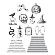 Halloween Icons Press Plate & Die Set from the Betterpress Halloween Collection