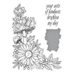 Autumn Floral Corner Press Plate & Die Set from the BetterPress Autumn Collection