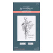 A Friend Like You Bouquet Press Plate from the Pressed Posies Collection