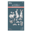 Spring Bunnies Press Plate & Die Set from the Spring Sampler Collection by Simon Hurley