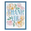 Thank You Blooms Registration Press Plates from the BetterPress Place & Press Registration Collection