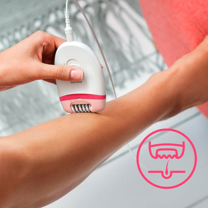 PHILIPS BRE235/04 Female Grooming Satinelle Essential Corded Compact Women's Epilator