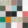 Fat Quarter Breaking News, 17pcs/bundle