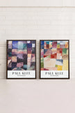 DUO PAUL KLEE (2 Oeuvres sur toile étirée)