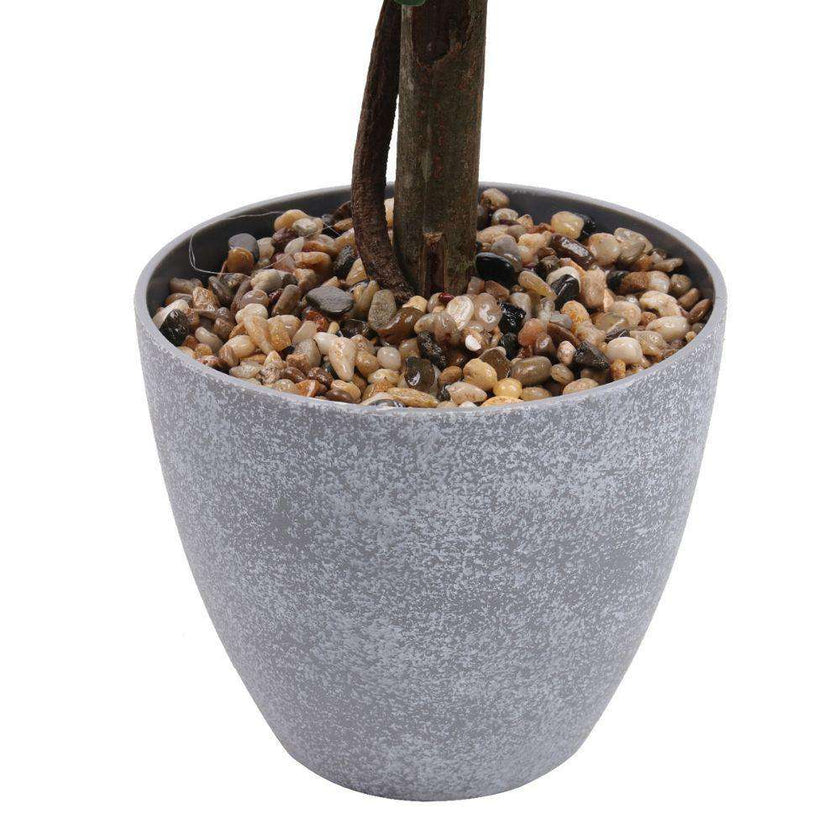 Bristol Faux Potted Boxwood Topiary Plant 26''